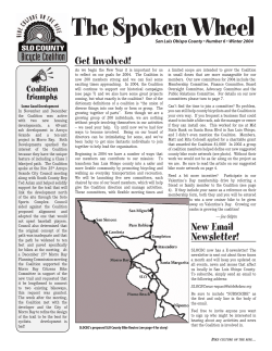 The Spoken Wheel - Bike SLO County
