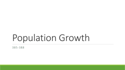Population Growth