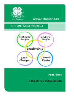 President`s Handbook - 4