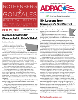 Six Lessons from Minnesota`s 3rd District