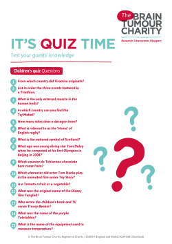 Tea party quiz Keep your guests entertained with our tea party quiz.