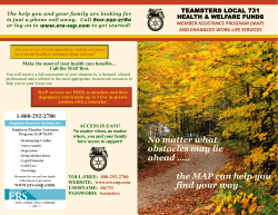 No matter what obstacles may lie ahead &hellip;.. the MAP can help you