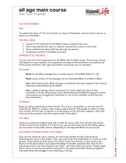 The Four Friends pdf