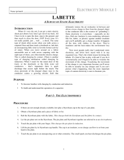 Electricity Module 1