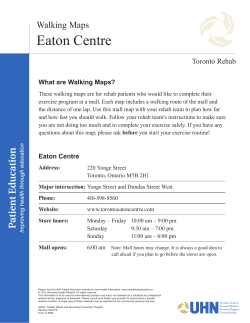 Eaton Centre - the University Health Network