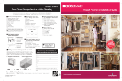 Free Closet Design Service – Wire Shelving Project Planner