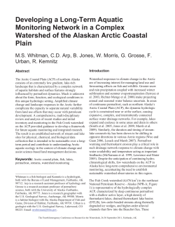 Fish Creek Inventory and Monitoring