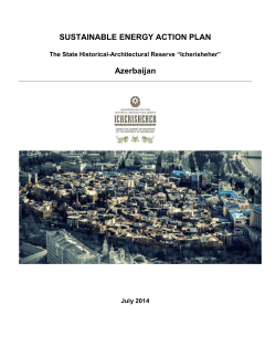 SUSTAINABLE ENERGY ACTION PLAN Azerbaijan