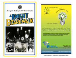Brookfield Academy`s 2012 Dinner Auction