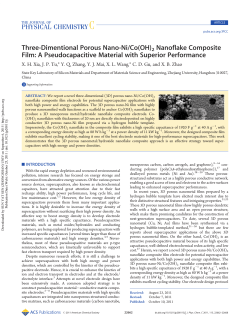 Three-Dimentional Porous Nano-Ni/Co(OH)2 Nanoflake Composite