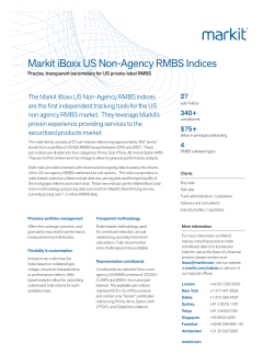 Markit iBoxx US Non-Agency RMBS Indices