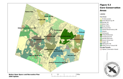 Figure 5.3 Core Conservation Areas