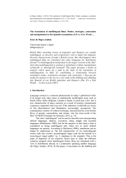 De Higes Andino-F - Linguistica Antverpiensia, New Series