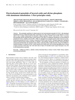 Fulltext PDF - Indian Academy of Sciences