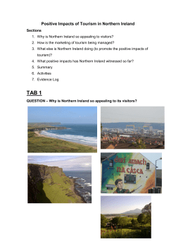 Positive Impacts of Tourism in Northern Ireland