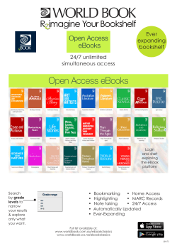 24/7 unlimited simultaneous access Ever expanding bookshelf