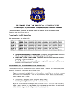 a printable version of the physical fitness