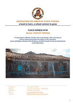 Anglais - Cusco Express 69