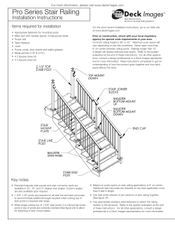 Pro Series Stair Railing