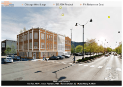 Chicago West Loop $5.95M Project 9% Return on Cost