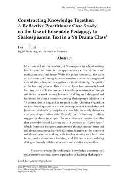 Constructing Knowledge Together