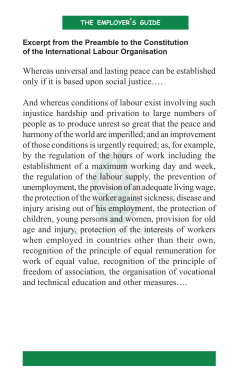 to the Employers` Guide