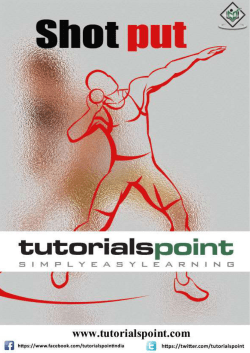 Shot Put - TutorialsPoint