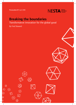 Breaking the boundaries