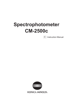 the CM-2500c Manual.