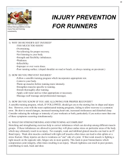 injury prevention for runners