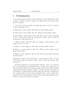 Handout - Pearland MC