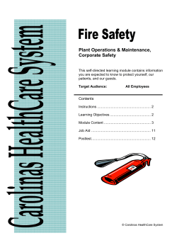 Fire Safety