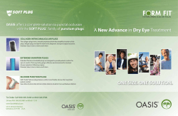 Oasis Form Fit Brochure June 2005