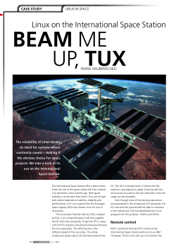 Linux on the International Space Station