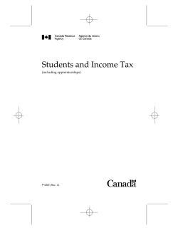 Students and Income Tax