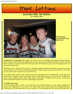 2010 Australia XPD Race Report