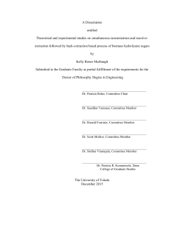 Theoretical and Experimental Studies on Simultaneous