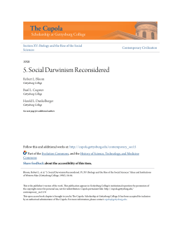 5. Social Darwinism Reconsidered