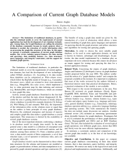 A Comparison of Current Graph Database Models