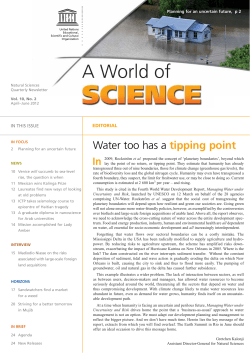 A World of science, vol. 10, no. 2 - UNESDOC