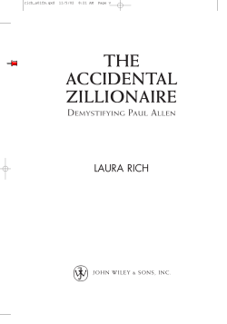The Accidental Zillionaire: Demystifying Paul Allen