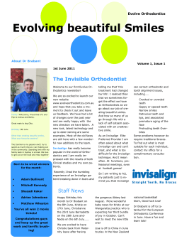June 2011 - Evolve Orthodontics
