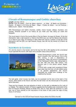 Circuit of Romanesque and Gothic churches
