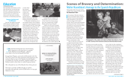 Scenes of Bravery and Determination