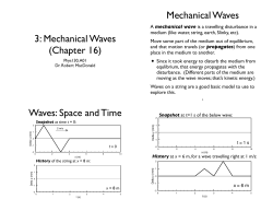 Part3 - Mechanical Waves.key