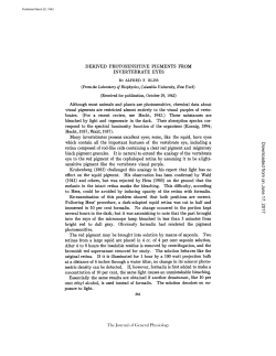 derived photosensitive pigments - The Journal of General Physiology