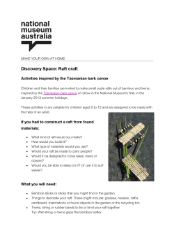Discovery Space: Raft craft - National Museum of Australia