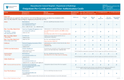 Massachusetts General Hospital &bull; Department