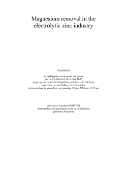 Magnesium removal in the electrolytic zinc industry