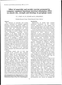Effect of anaerobic and aerobic exercise promoted by computer